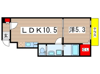 間取図 ｓｉｒｏ西都賀