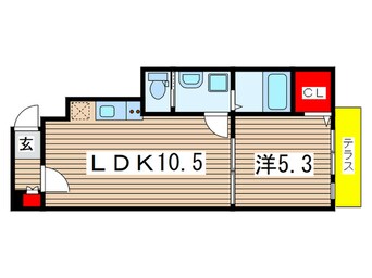 間取図 ｓｉｒｏ西都賀