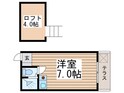 ブランノーヴァ高砂Ⅰの間取図