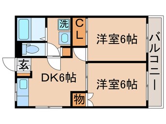 間取図 エントピア新和Ⅱ