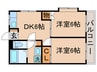 エントピア新和Ⅱ 2DKの間取り