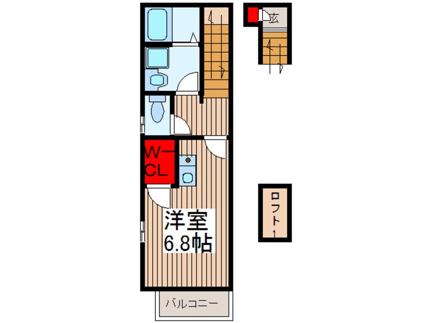 間取図 クレセント