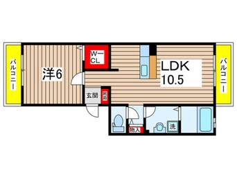 間取図 ジュヴァンセルB