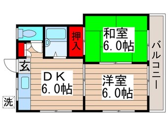 間取図 メゾン鎌ケ谷