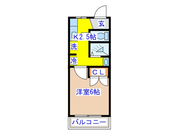 間取り図 ヴィレッヂ高田馬場