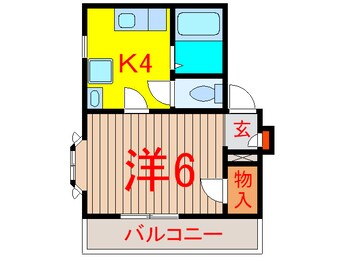 間取図 ウィンザ－・コ－ト南