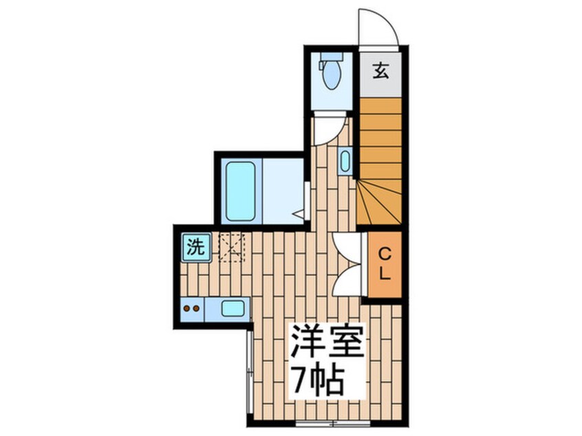 間取図 アクシオン大森