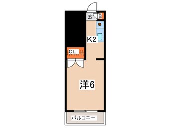 間取図 セシ－ズ生田