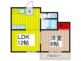 間取図 キャピタルＤ