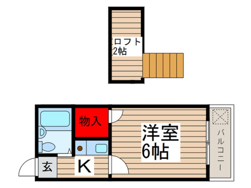 間取図 シンセイ２号棟