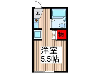 間取図 ア－バンリゾ－ト３号館