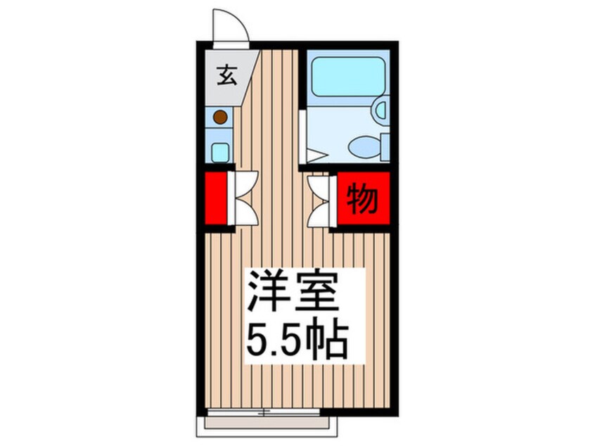 間取図 ア－バンリゾ－ト３号館