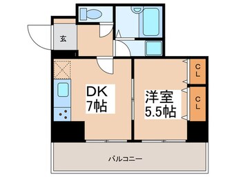 間取図 パルクＦＫＮ(2F-6F)