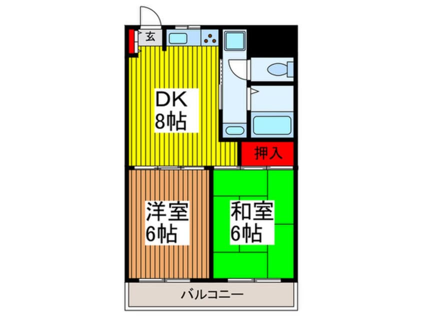 間取図 ヴィヴァーチェ浦和