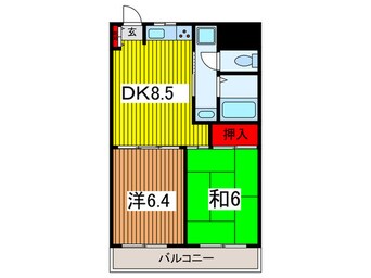 間取図 ヴィヴァーチェ浦和