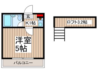 間取図 パレス清瀬Ｂ