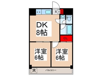 間取図 上野ダイカンプラザ(402)