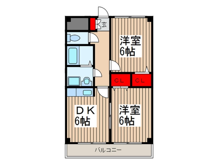 間取り図 堂山マンション