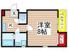 アネックスガーデン蘇我南 1Kの間取り