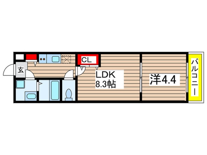 間取り図 INSURANCE　BLDG　XⅧ