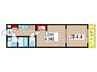 INSURANCE　BLDG　XⅧ 1LDKの間取り