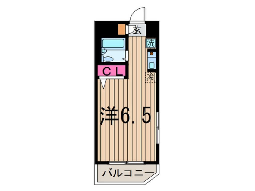 間取図 カルムメゾン