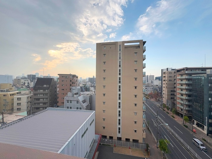 室内からの展望 ｺﾝﾌｫﾘｱ･ﾘｳﾞ森下MUTIO