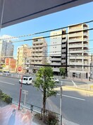 室内からの展望 ｺﾝﾌｫﾘｱ･ﾘｳﾞ森下MUTIO