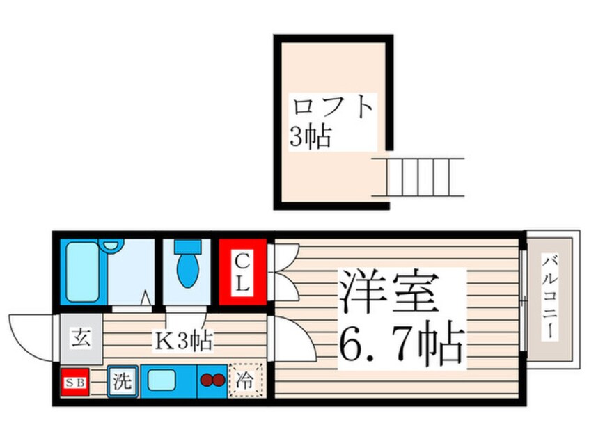 間取図 ザ・ロイヤルⅢ