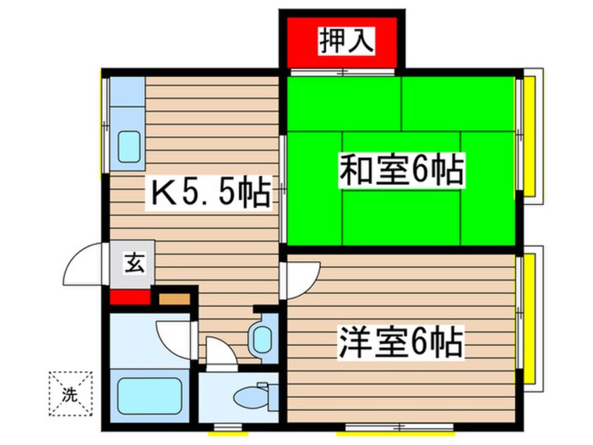 間取図 オーキスイン泉