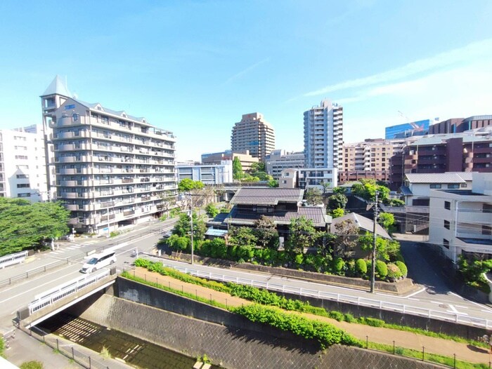 室内からの展望 リバーサイド山王下