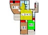 エリセオ 3LDKの間取り