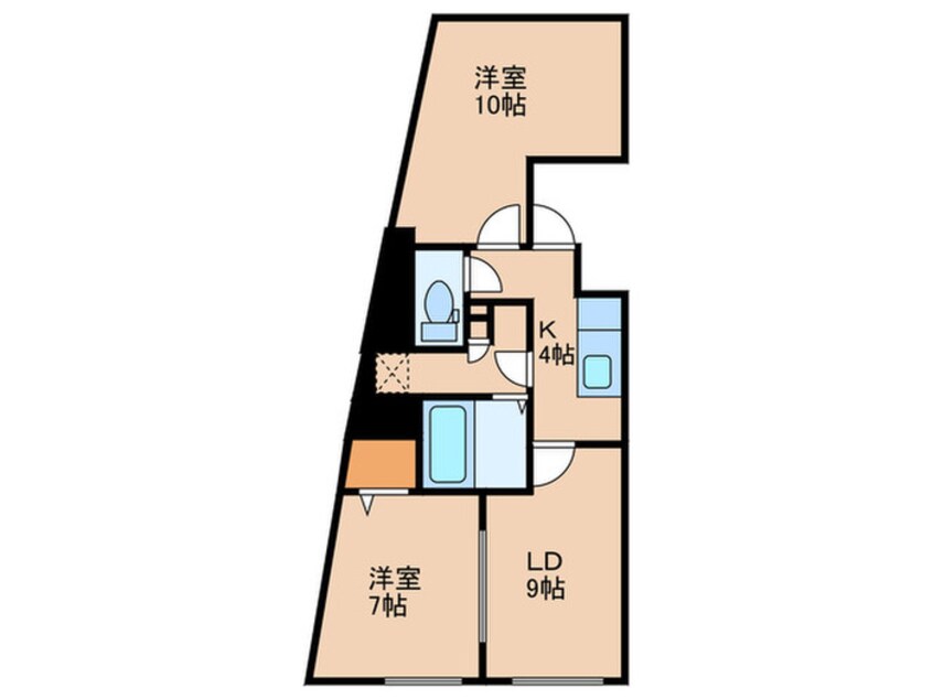 間取図 kinomori代々木上原