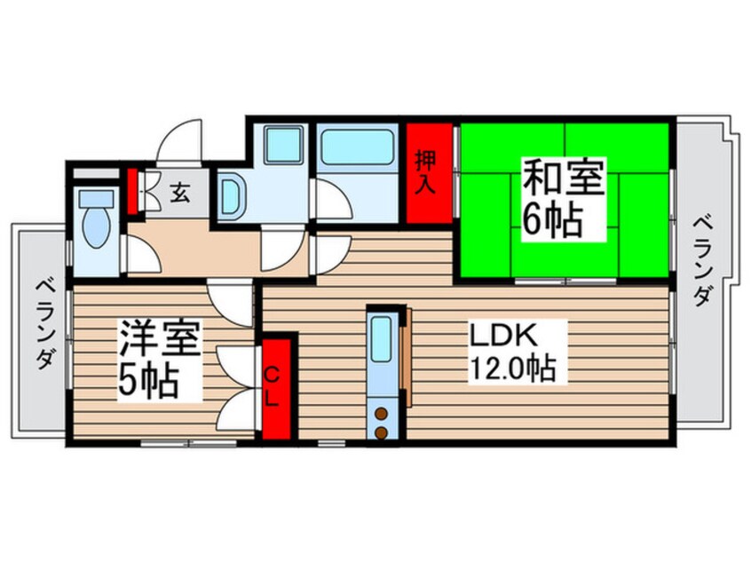 間取図 グレース松戸Ⅳ