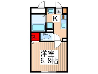 間取図 リブリ・Ｒｏｏｍｙ　ｓ