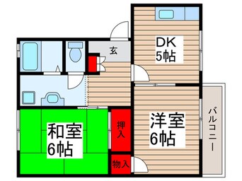 間取図 グリーンヒル藤崎