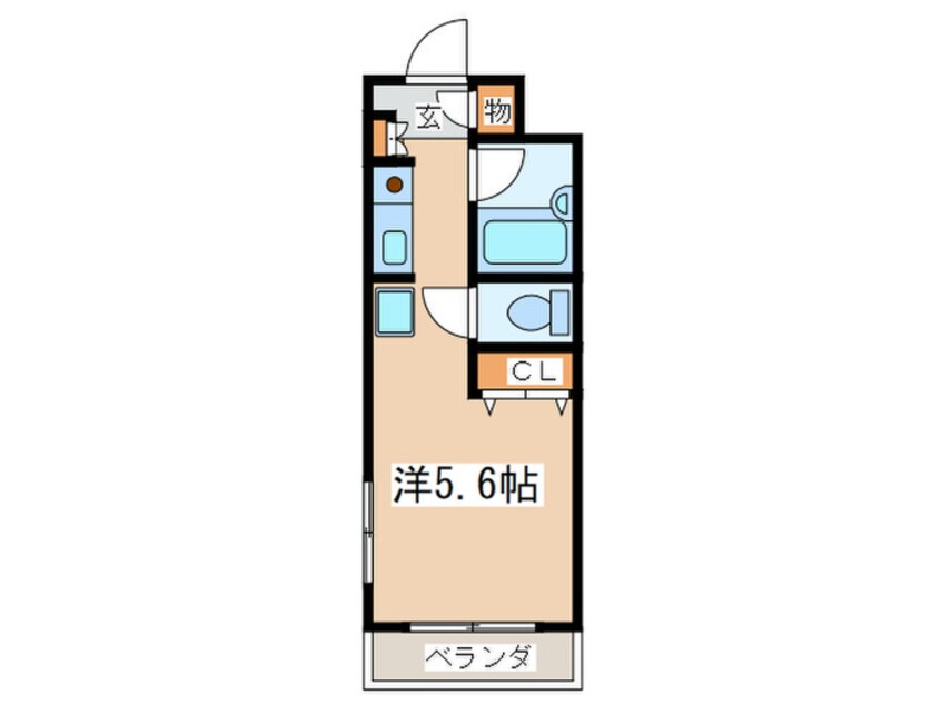 間取図 ファ－ストシティ六会