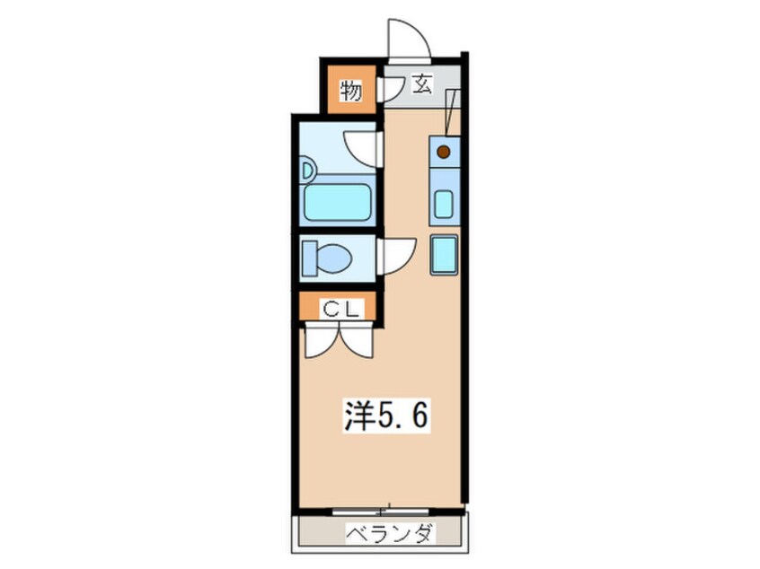 間取図 ファ－ストシティ六会