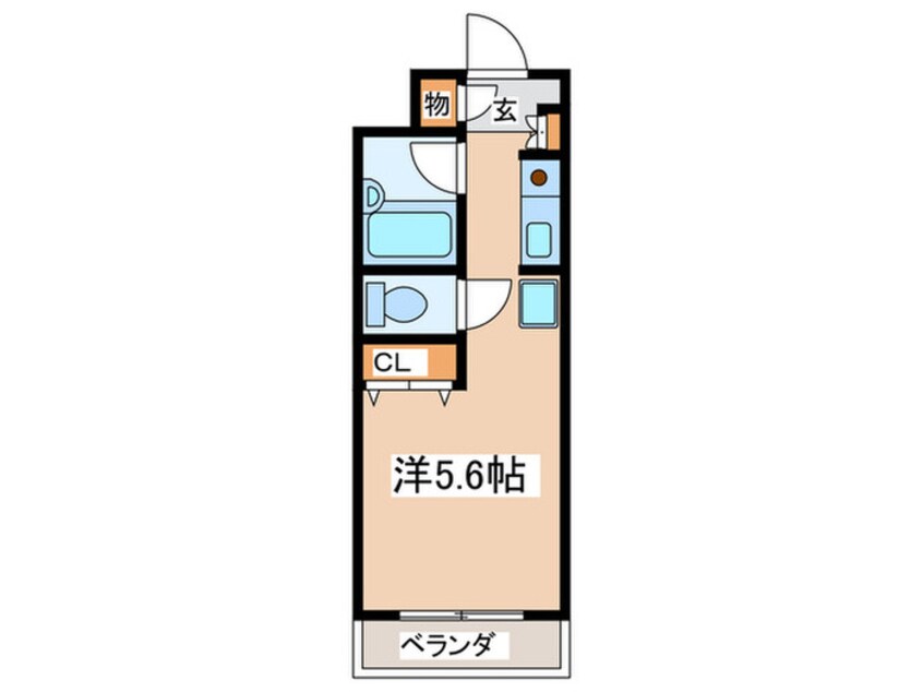 間取図 ファ－ストシティ六会