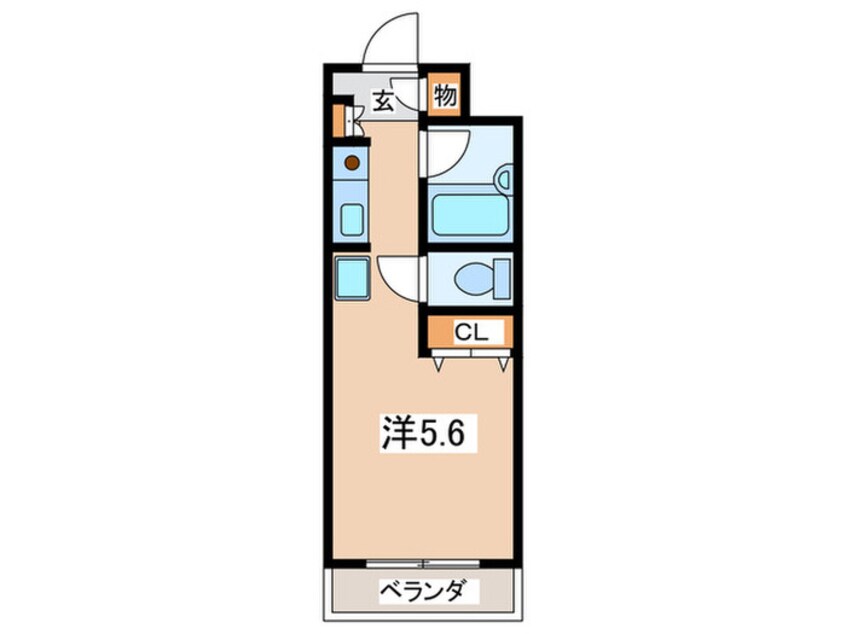 間取図 ファ－ストシティ六会