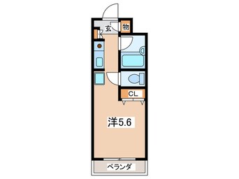 間取図 ファ－ストシティ六会