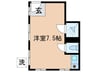 若木第２ビル 1Rの間取り