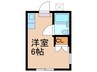 コ－ポスカイ 1Rの間取り