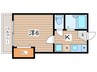 ホワイトコ－ト綱島Ａ棟 1Kの間取り