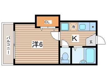 間取図 ホワイトコ－ト綱島Ａ棟