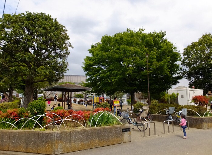 綱島上町中央公園(公園)まで273m ホワイトコ－ト綱島Ａ棟