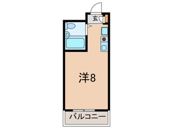 間取図 モナークマンション溝の口第2