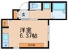 キャトル大泉学園5番館 1Rの間取り