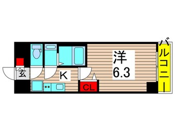 間取図 プレセダンヒルズ亀有