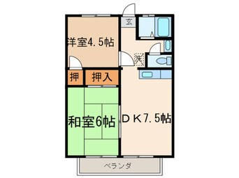 間取図 ハイツ内藤